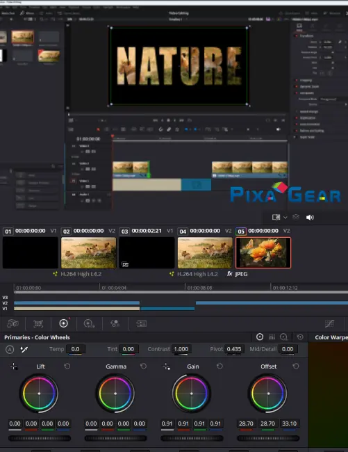 professional video editing